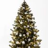 Kunstkerstbomen groothandel - Gedecoreerde kunstkerstboom - 210cm - NEN8007 gecertificeerd & brandvertragend