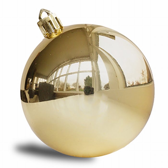Diagnostiseren Transformator suspensie Kerstballen goud (glans) - 8cm - €114,95 per 160 st. - Santa's Webshop