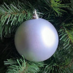 kerstballen groothandel zilver mat